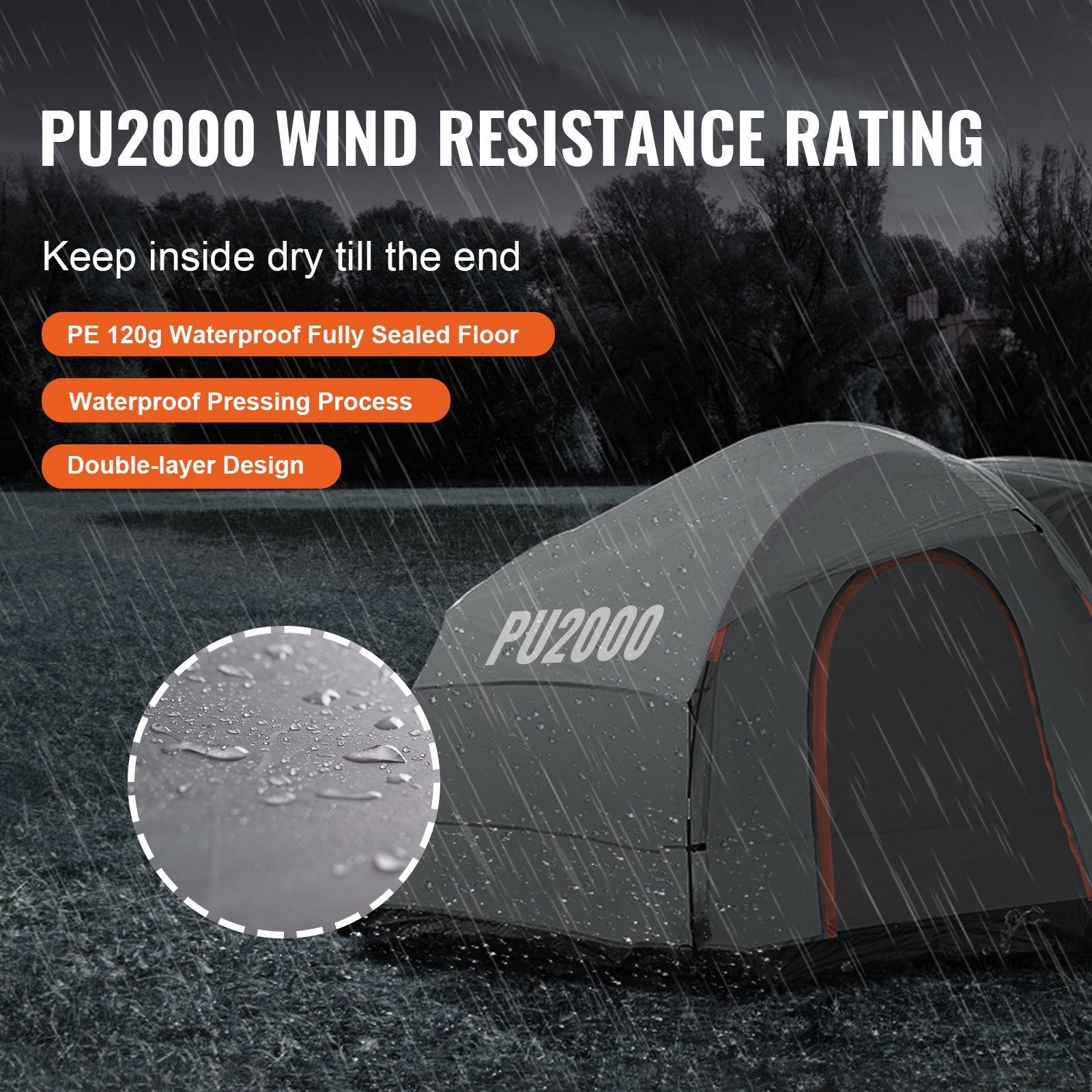 VEVOR SUV Camping Tent Doba